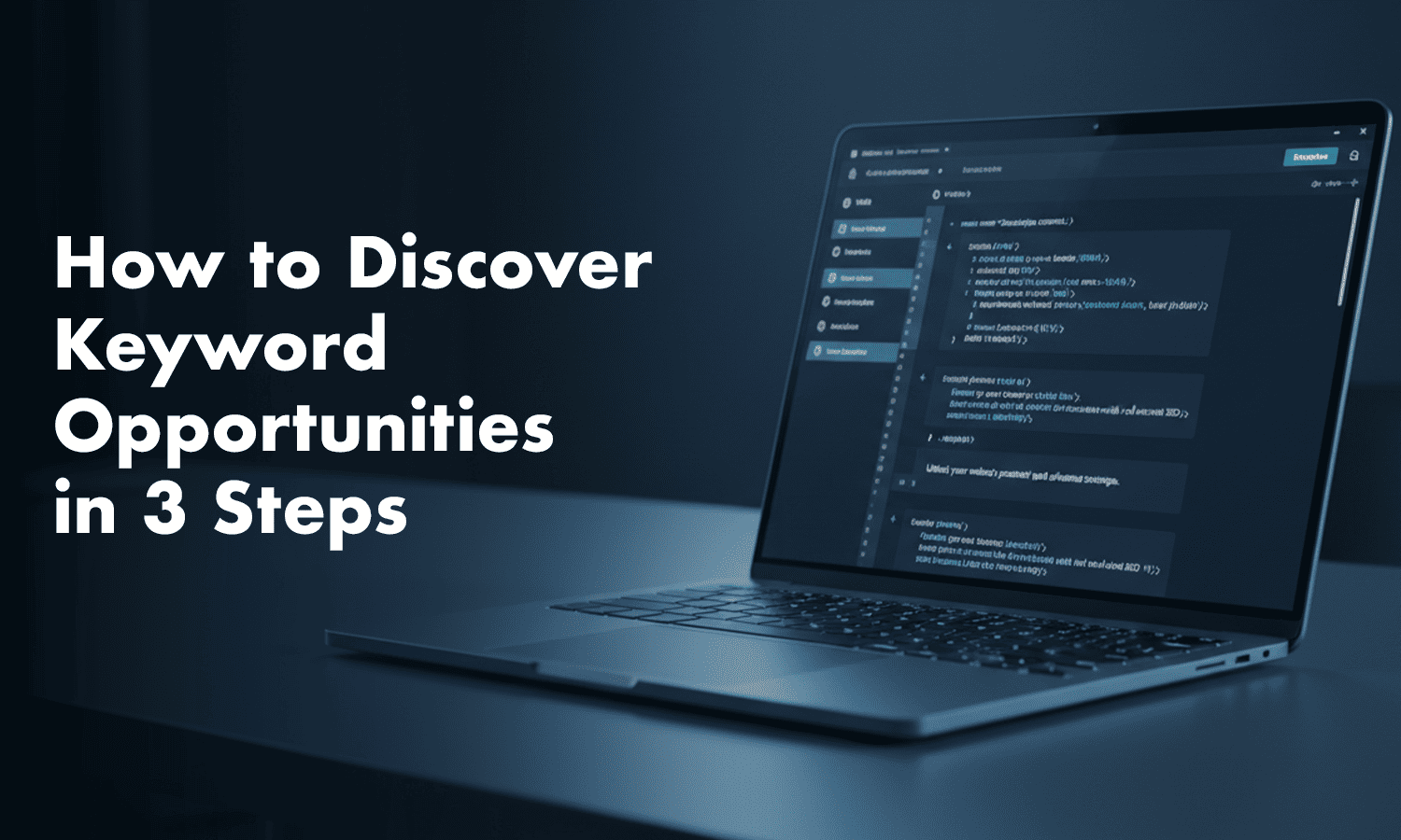 How to Discover Keyword Opportunities in 3 Simple Steps